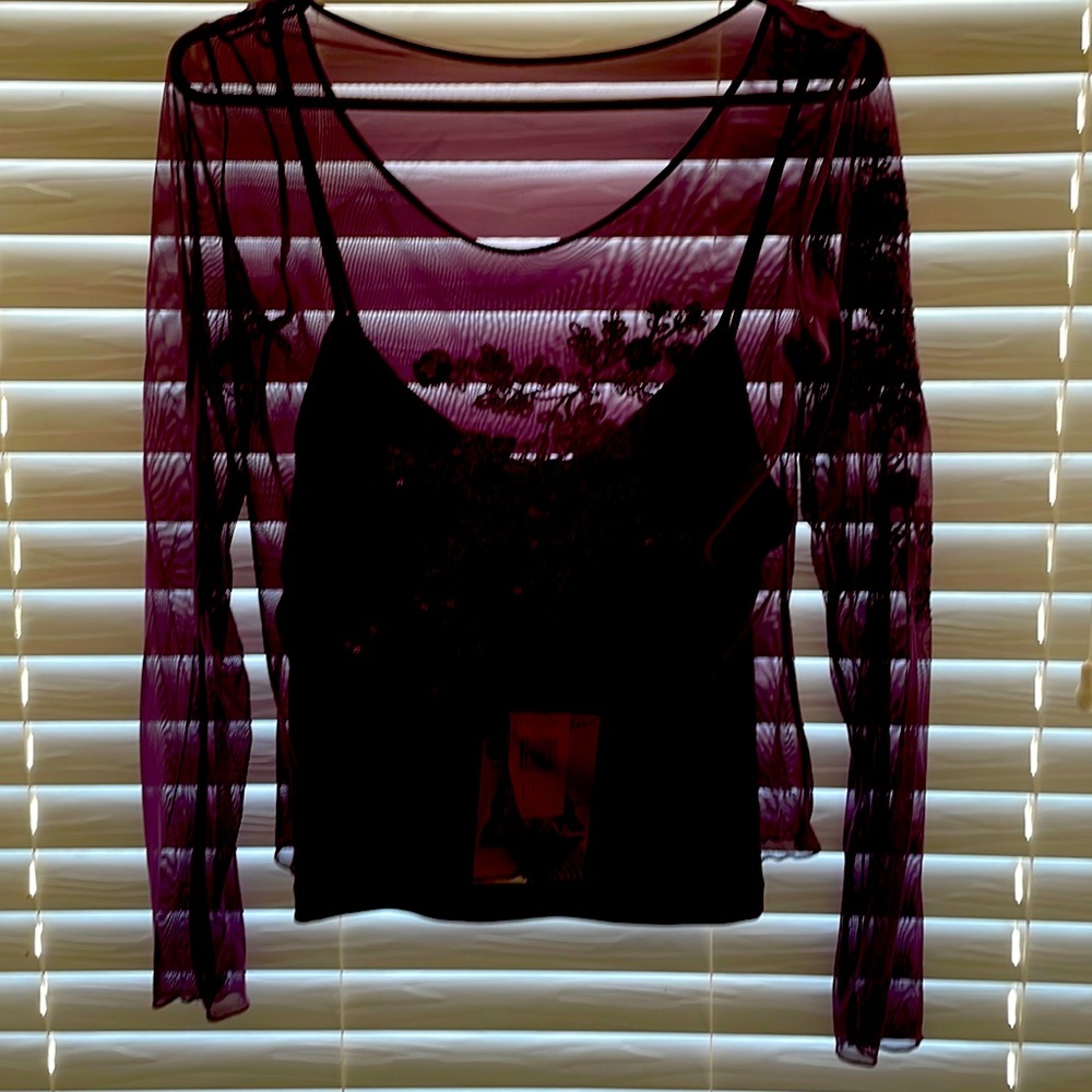Large purple Betsy Johnson top